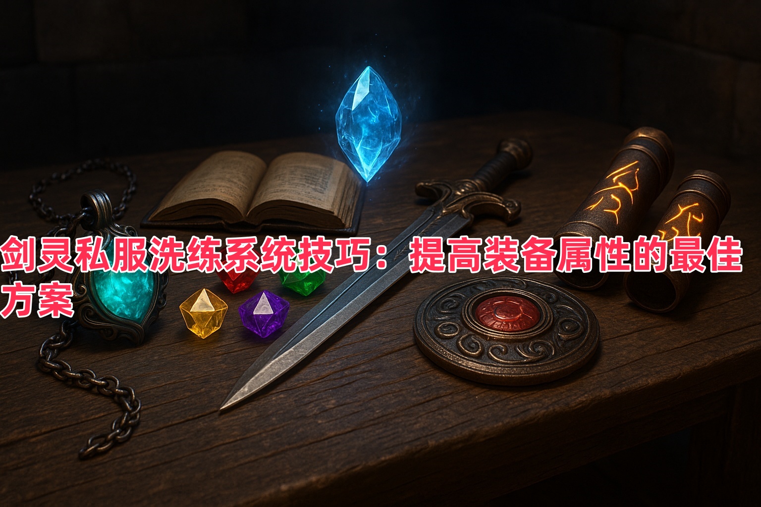 剑灵私服洗练系统技巧：提高装备属性的最佳方案